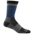 Blue | Darn Tough Heady Stripe Micro Crew Sock | ruggednorth.ca
