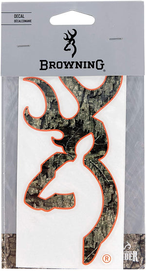 Browning Mossy Oak Camo Buckmark Decal | ruggednorth.ca