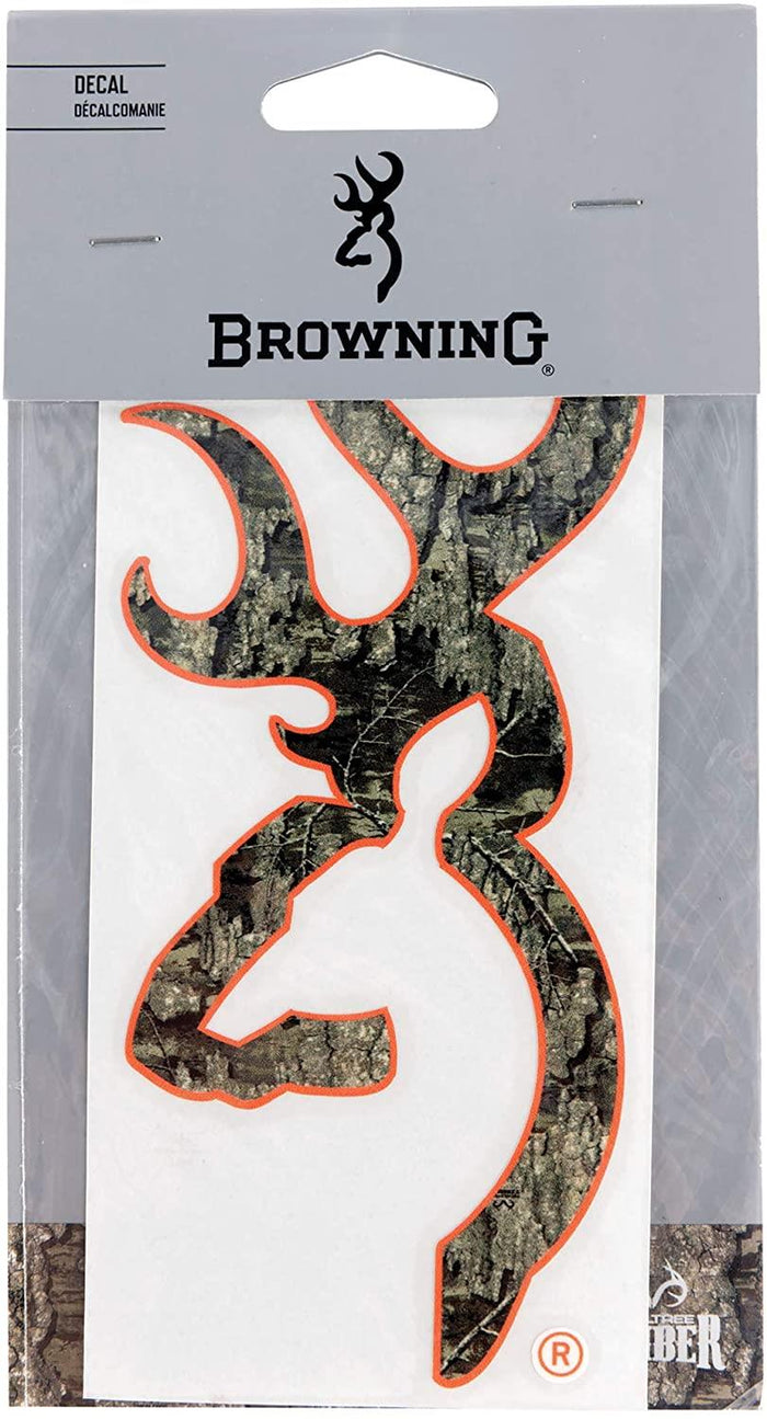 Browning Mossy Oak Camo Buckmark Decal