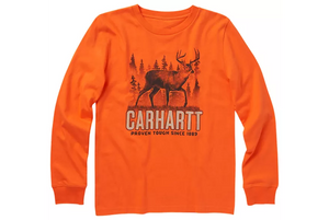 Carhartt Kids Long-Sleeve Deer T-Shirt | ruggednorth.ca