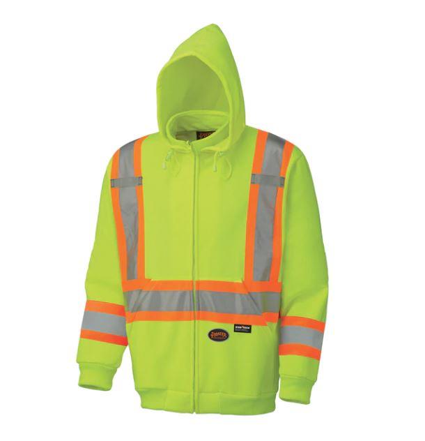 Pioneer Mens Full Zip Sweater With Tape