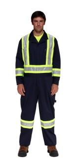 Stalworth Coveralls with Safety Stripes