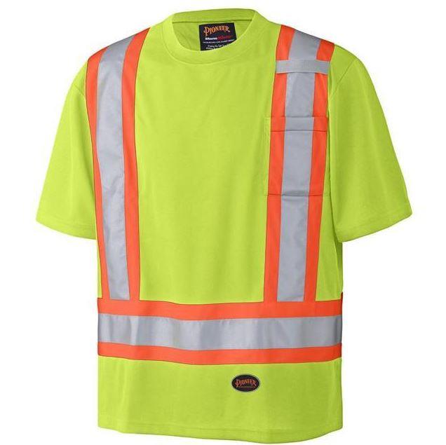 Pioneer Hi-Viz Birdseye Safety Shirt