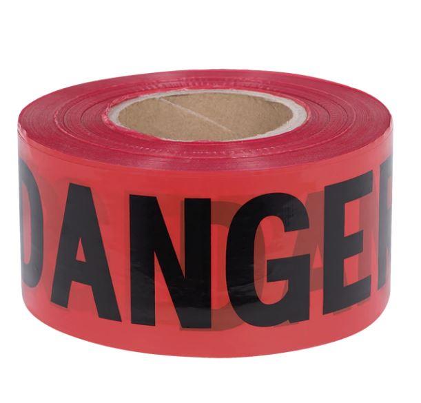 Pioneer Danger Red Ribbon Tape