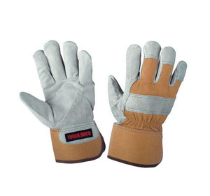 Tough Duck Insulated Premium Cowsplit Leather Gloves