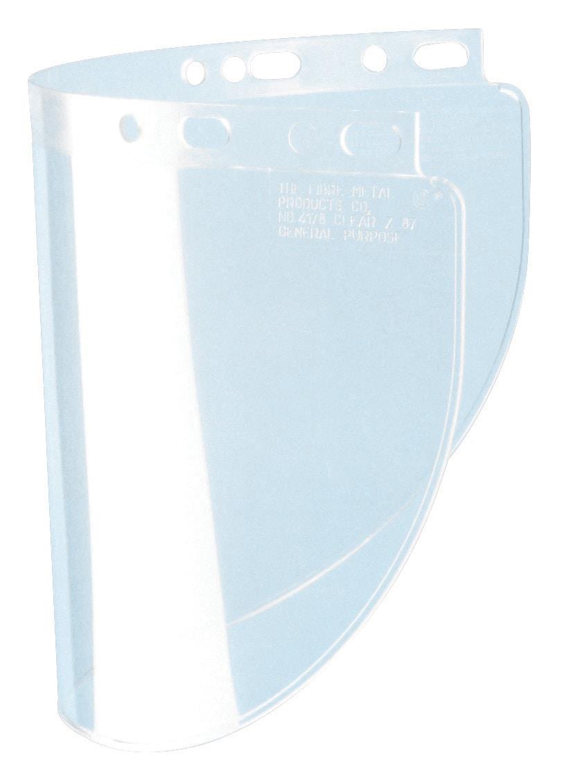 North Safety Clear Faceshield Windows