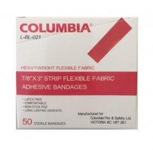 Columbia Fabric 50 Pack Band-Aids