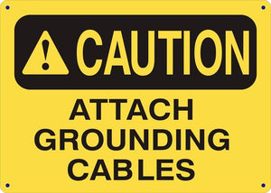 North Safety Plastic Sign
