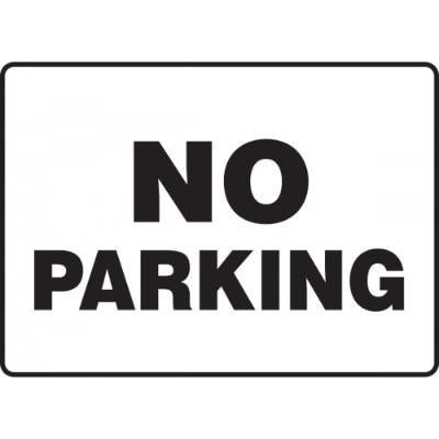 No Parking Sticker